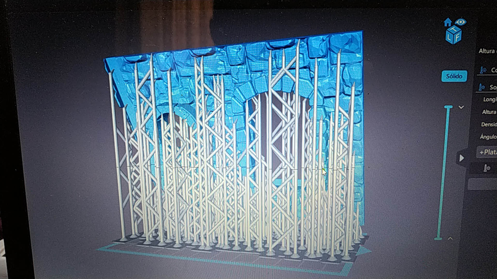 Preparación de soportes de impresión 3D para piezas de resina de alta resolución