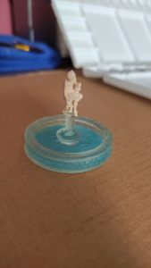 Construcción dioramas nookbooks impresos en resina y pintados a mano