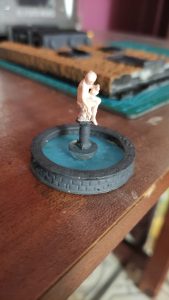 Construcción dioramas nookbooks impresos en resina y pintados a mano