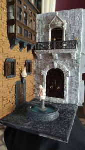 Construcción dioramas nookbooks impresos en resina y pintados a mano