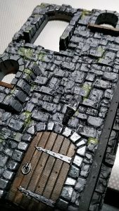 Construcción dioramas nookbooks impresos en resina y pintados a mano