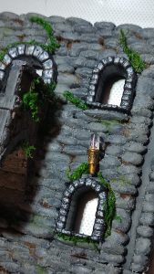 Construcción dioramas nookbooks impresos en resina y pintados a mano