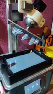 Construcción dioramas nookbooks impresos en resina y pintados a mano