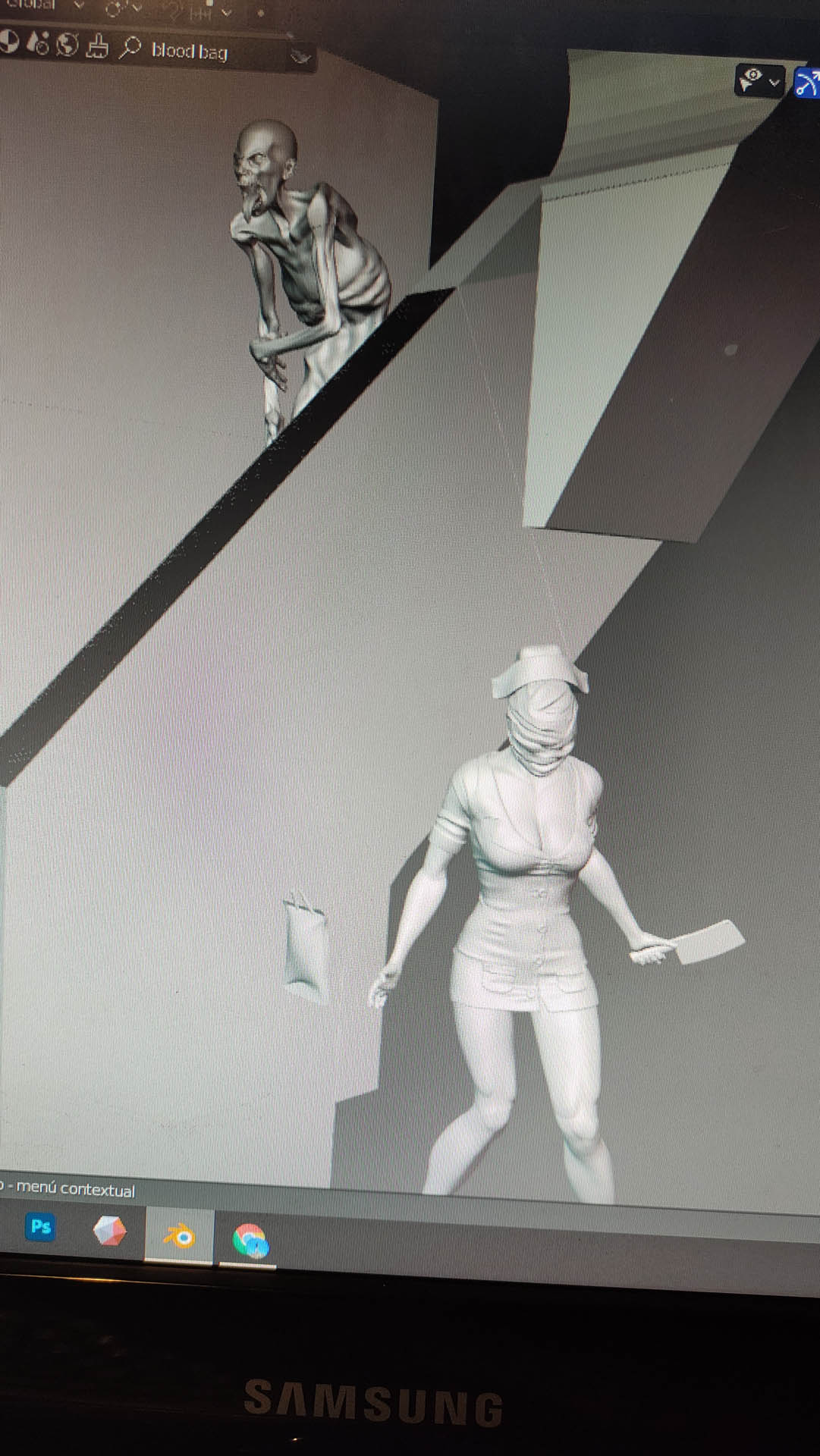 Proceso de creación de diorama artesanal inspirado en Silent Hill: detalles de construcción, pintura técnica y envejecido de escenarios de terror en miniatura.